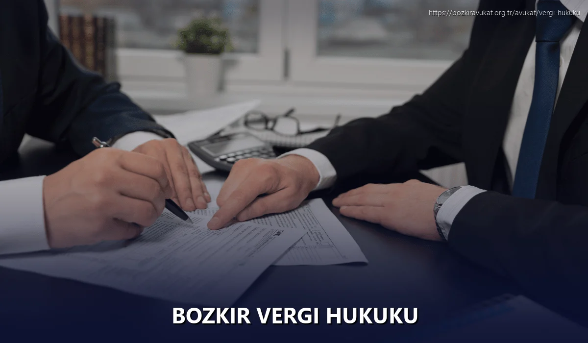 Bozkir Vergi Hukuku